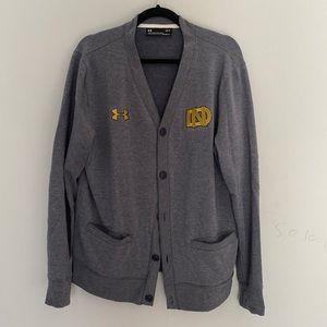 Under Armour x Notre Dame Cardigan
